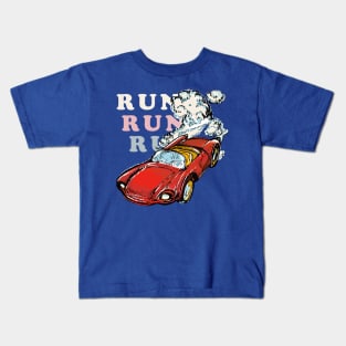 The big red car its alive ! Kids T-Shirt